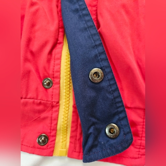 Oceanside Mens Red Boating Long Sleeve Elastic Waist Full Zipper Jacket Size L - Picture 4 of 16